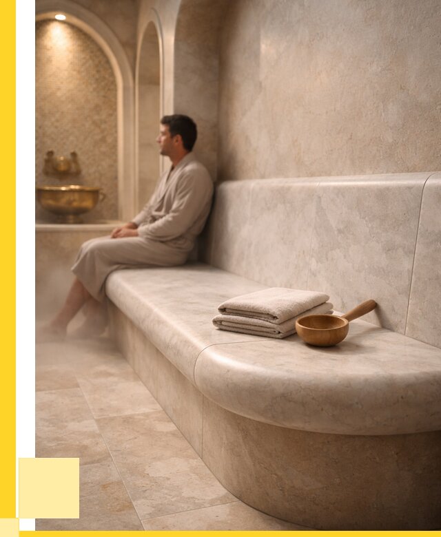 Сиденья для хамама в Кыштыме под ключ от 12463 р. | ЭриданКшт