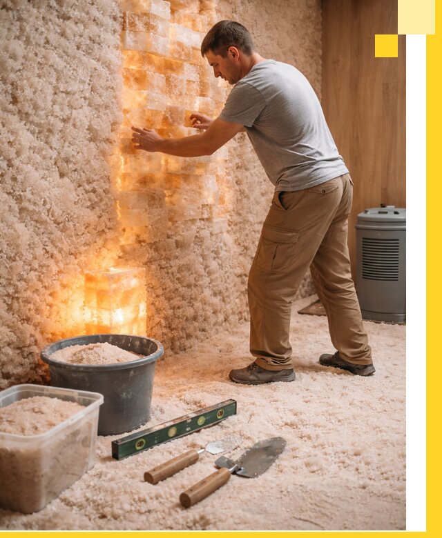 Проектирование и монтаж соляных комнат в Кыштыме под ключ